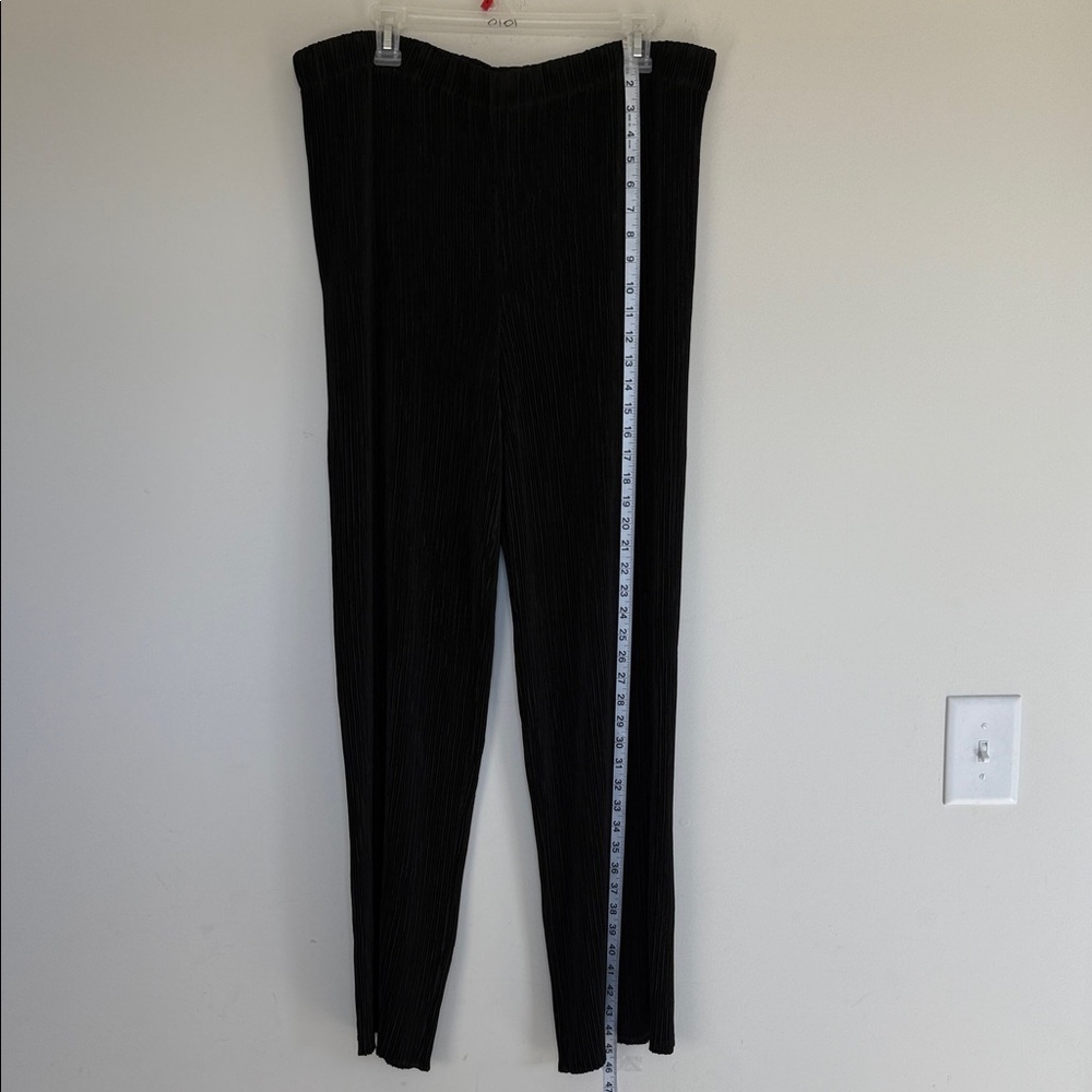 Lafayette 148 New York Black Textured Trousers